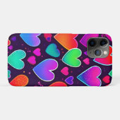 Coques Case-Mate iPhone Symphonie Neon Heart (Dos (Horizontal))