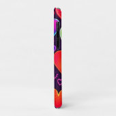 Coques Case-Mate iPhone Symphonie Neon Heart (Dos/Gauche)