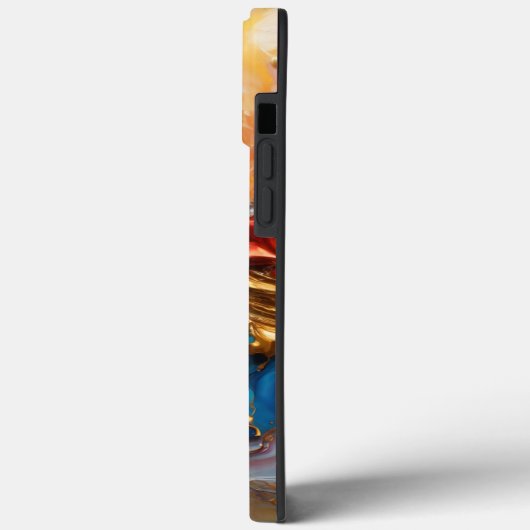 Coques Case-Mate iPhone Symphonie opulente : Un chef-d'oeuvre Abstrait vif (Verso / Gauche)