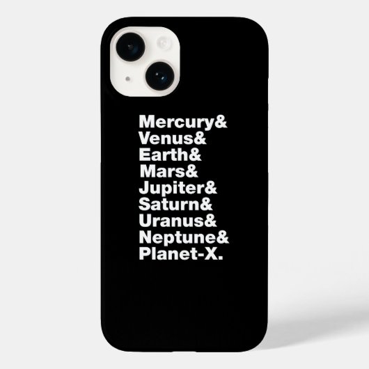 Coques Case-Mate iPhone Système solaire (Verso)