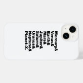 Coques Case-Mate iPhone Système solaire (Verso (horizontal))