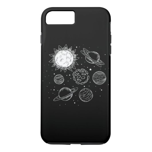 Coques Case-Mate iPhone Système solaire (Dos)