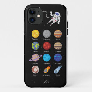 Case-Mate iPhone Case Système solaire, planètes extra-spatiales et astro