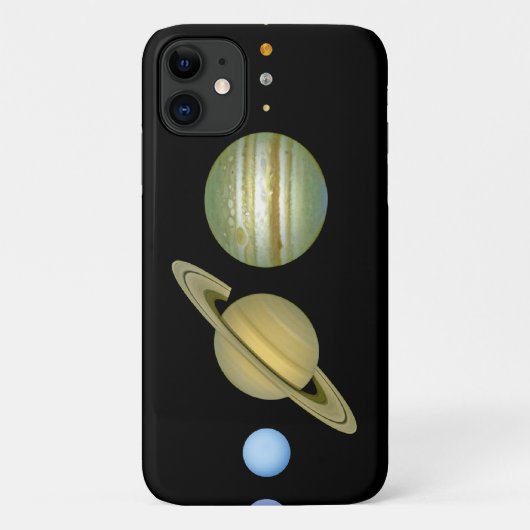 Coques Case-Mate iPhone Système solaire ~ Vue longue (Dos)