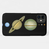 Coques Case-Mate iPhone Système solaire ~ Vue longue (Dos (Horizontal))