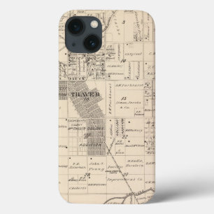 iPhone 13 Coque T17S R23E Tulare County Section Map