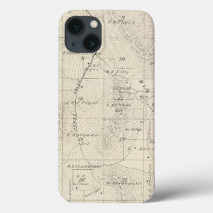 Case-Mate iPhone Case T18S R28E Tulare Comté Plan de section