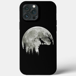 Case-Mate iPhone Case T Rex debout au Lune de Montagne Halloween