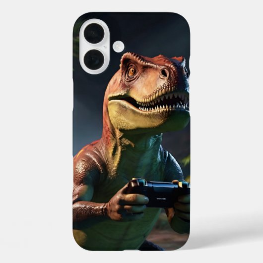 Coques Case-Mate iPhone T-Rex Gamer Dino Art (Verso)