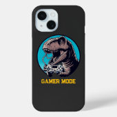 Coques Case-Mate iPhone T-Rex Gamer Mode Dinosaur Art (Verso)