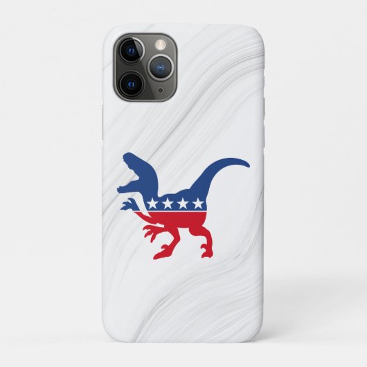 Coques Case-Mate iPhone T-Rex patriotique anti-politique (Dos)
