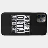 Coques Case-Mate iPhone T-Shirt Cadeau LGBT En Face Du Closet (Dos (Horizontal))