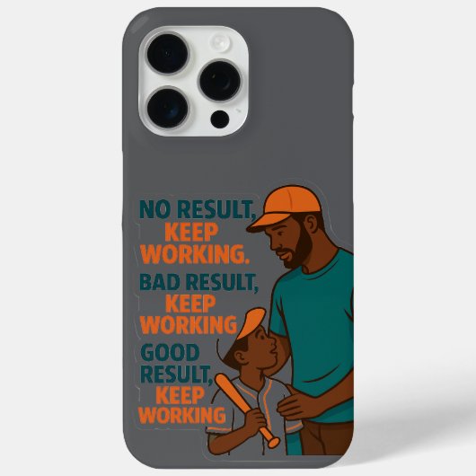 Coques Case-Mate iPhone : T-shirt de motivation de baseball d'été  (Verso)