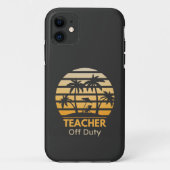 Coques Case-Mate iPhone T-shirt enseignant hors service (Dos)