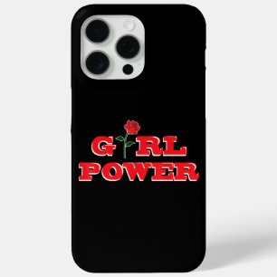 Coque iPhone 15 Pro Max T-shirt Girl Power - Femmes féministes fantastique