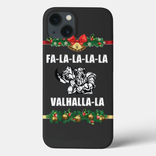 Coques Case-Mate iPhone T-shirt Valhalla Christmas (Verso)
