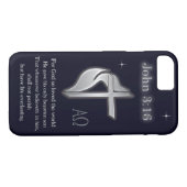 Coques Case-Mate iPhone T-shirts John 3:16 (Dos (Horizontal))
