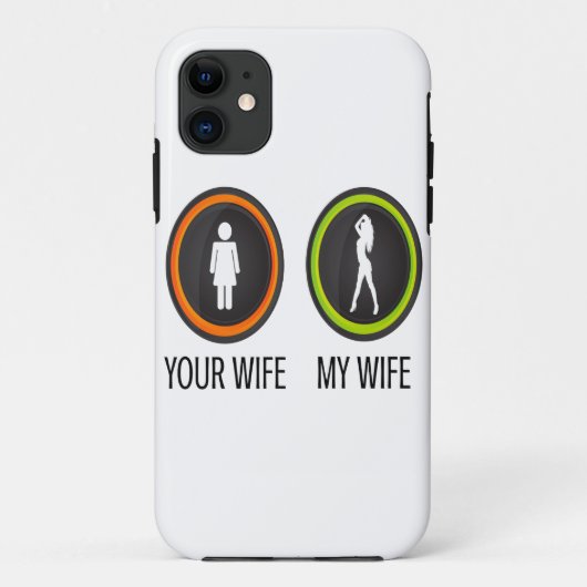Coques Case-Mate iPhone Ta Femme Ma Femme (Dos)