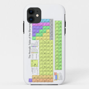 Coque Case-Mate Pour iPhone Table des éléments périodique