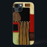 iPhone 13 Case Tableau à panneaux multicolores avec feuille Brown<br><div class="desc">Ce tableau multicolore de Jennifer Goldberger présente une feuille brune simple. La palette de couleurs automnale correspond bien à la feuille simple. Si vous aimez l'automne,  le feuille,  ou juste un grand art,  c'est l'impression pour vous. Commandez dès aujourd'hui !</div>