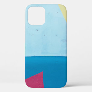 Case-Mate iPhone Case Tableau abstrait bleu, rouge, rose et jaune