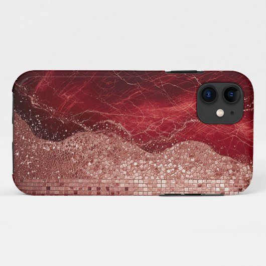 Coques Case-Mate iPhone Tableau Abstrait élégant (Dos (Horizontal))