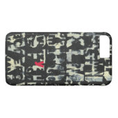 Coques Case-Mate iPhone Tableau alphabétique de Norman Wyatt (Dos (Horizontal))