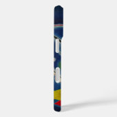 Coques Case-Mate iPhone Tableau bleu de Kandinsky (Verso / Droite)