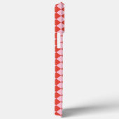 Coques Case-Mate iPhone Tableau de bord rouge et rose personnalisé (Verso / Droite)