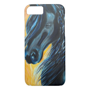 Etui iPhone Case-Mate Tableau de Cheval Noir