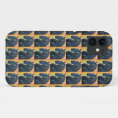 Coques Case-Mate iPhone Tableau de Cheval Noir (Dos (Horizontal))