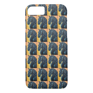 Case-Mate iPhone Case Tableau de Cheval Noir