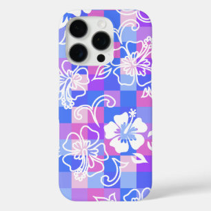Coques iPhone 16 Pro Tableau de contrôle Hibiscus Hawaiian Floral Viole