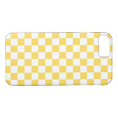 Coques Case-Mate iPhone Tableau de contrôle Mustard jaune et blanc (Dos (Horizontal))