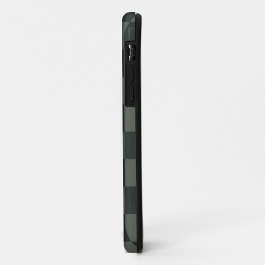 Coques Case-Mate iPhone Tableau de contrôle vert foncé (Dos/Gauche)