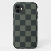 Coques Case-Mate iPhone Tableau de contrôle vert foncé (Dos)