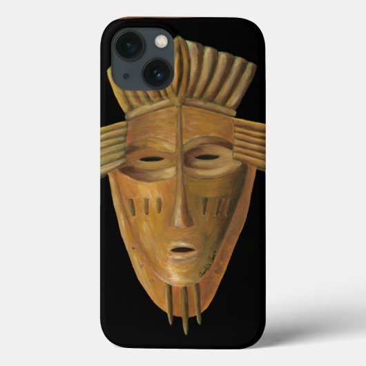 Coques Case-Mate iPhone Tableau de Masque Africain par Chariklia Zarris (Verso)
