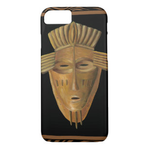 Coque Case-Mate Pour iPhone Tableau de Masque Africain par Chariklia Zarris