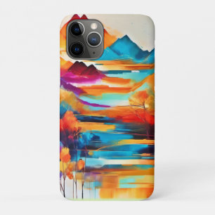 Case-Mate iPhone Case Tableau du coucher de soleil de montagne