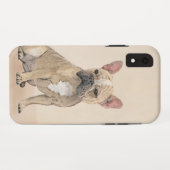 Coques Case-Mate iPhone Tableau Français Bulldog (Sable) - Joli Original D (Dos (Horizontal))