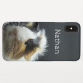 Coques Case-Mate iPhone Tableau mignon de cobaye personnalisé (Dos (Horizontal))