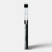 Coques Case-Mate iPhone Tableau noir et blanc Abstrait (Verso / Gauche)