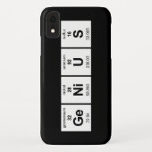 Coques Case-Mate iPhone Tableau périodique de génie (Dos)