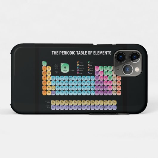Coques Case-Mate iPhone Tableau périodique des éléments (Dos (Horizontal))