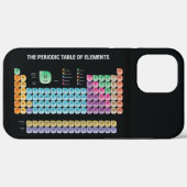 Coques Case-Mate iPhone Tableau périodique des éléments (Verso (horizontal))