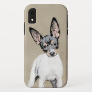 Case-Mate iPhone Case Tableau Rat Terrier - Cute Original Chien Art
