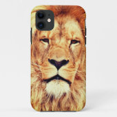 Coques Case-Mate iPhone Tableau Visage Lion Artwork-17335 (Dos)