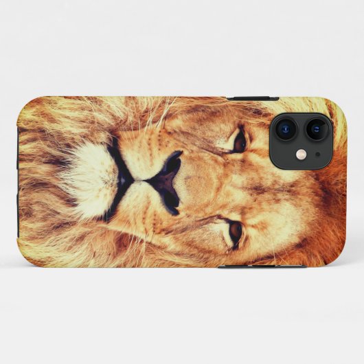 Coques Case-Mate iPhone Tableau Visage Lion Artwork-17335 (Dos (Horizontal))