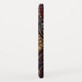 Coques Case-Mate iPhone Tabouret en verre vissé babouin art animal africai (Dos/Droite)