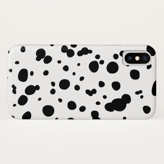 Coques Case-Mate iPhone Taches dalmatiennes (Dos (Horizontal))